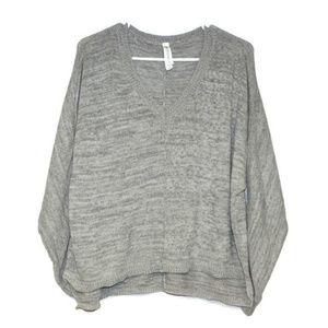 Aeropostale Heather Grey Knit Sweater, Size XL